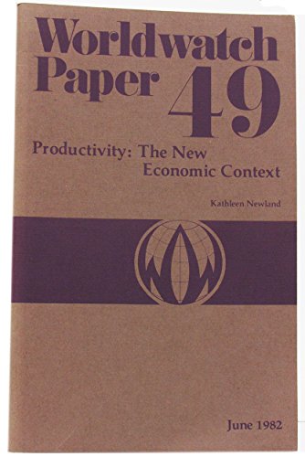 9780916468484: Productivity: The New Economic Context