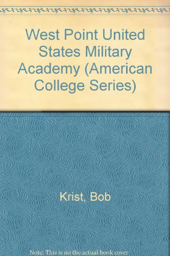 Imagen de archivo de West Point United States Military Academy (American College Series) a la venta por Wonder Book