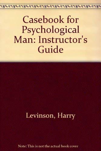 Imagen de archivo de Casebook for Psychological Man: Instructor's Guide a la venta por ThriftBooks-Atlanta