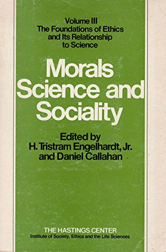 Beispielbild fr Morals, Science and Sociality zum Verkauf von Better World Books
