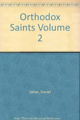 Beispielbild fr Orthodox Saints Volume 2 zum Verkauf von Wonder Book