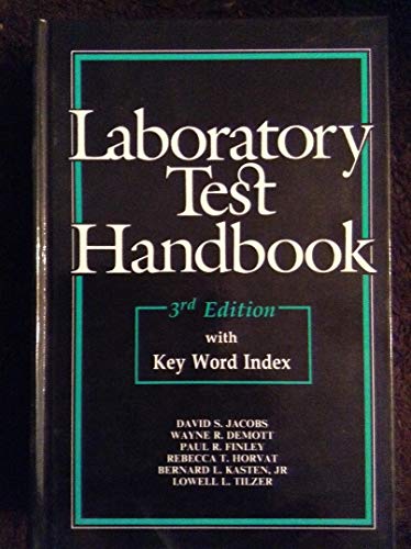Stock image for Laboratory Test Handbook With Key Word Index. 3rd ed. for sale by Bingo Used Books