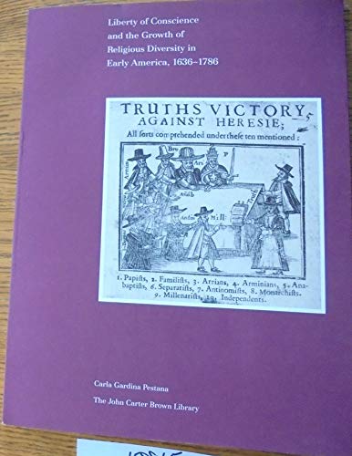 Beispielbild fr Liberty of Conscience and the Growth of Religious Diversity in Early America, 1636-1786 zum Verkauf von Manchester By The Book