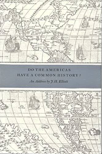 Stock image for Do the Americas have a common history?: An address (English and Spanish Edition) for sale by A Squared Books (Don Dewhirst)