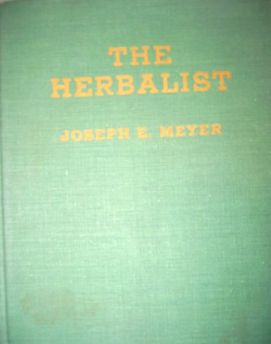 Beispielbild fr The Herbalist zum Verkauf von Goodwill Books