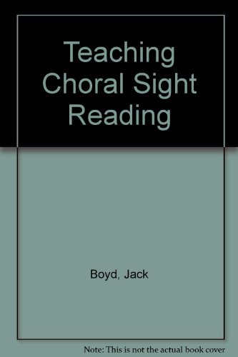 9780916656171: Teaching Choral Sight Reading