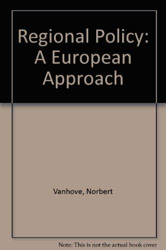 Stock image for Regional Policy: A European Approach for sale by GloryBe Books & Ephemera, LLC