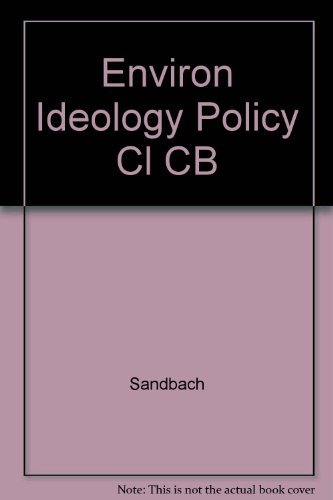 9780916672539: Environ Ideology Policy Cl CB