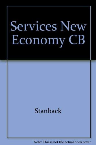 Imagen de archivo de Services : The New Economy a la venta por Better World Books