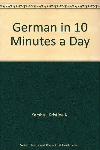 Imagen de archivo de German in Ten Minutes a la venta por ThriftBooks-Atlanta