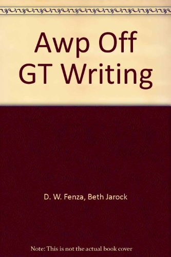 9780916685300: Awp Off GT Writing