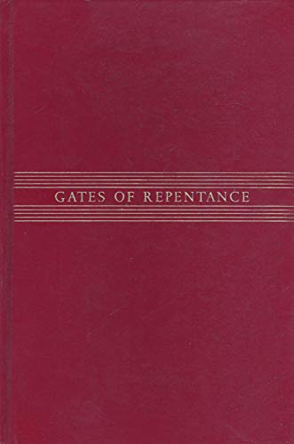 Imagen de archivo de Gates of Repentance : Shaarei Teshuva: The New Union Prayerbook for the Days of Awe a la venta por Better World Books