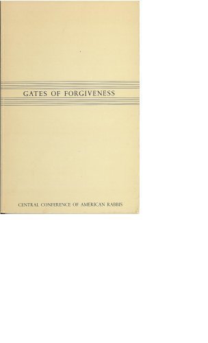 Stock image for Gates of Forgiveness: The Union Selichot Service (A Service of Preparation for the Days of Awe) for sale by Gulf Coast Books