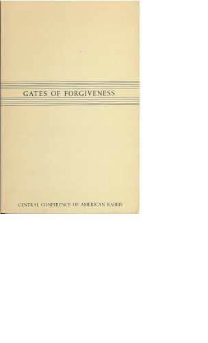 9780916694579: Gates of Forgiveness: The Union Selichot Service (A Service of Preparation for the Days of Awe)