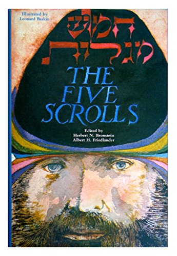 9780916694814: The Five Scrolls: Hebrew Texts, English Translations, Introductions, and New Liturgies