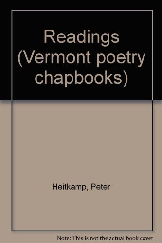 Stock image for Readings (Vermont Poetry Chapbooks) for sale by Sutton Books