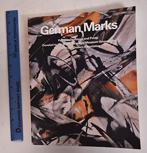 9780916724986: German Marks: Postwar Drawings and Prints Donated to the Busch-Reisinger Museum Through the German Art Dealers Association