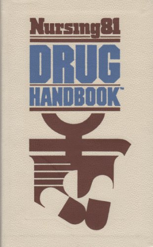 Beispielbild fr Nursing81 Drug Handbook zum Verkauf von HPB-Red