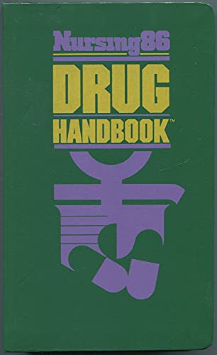 Stock image for Nursing Drug Handbook 1986 for sale by BookHolders