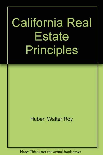 9780916772055: California Real Estate Principles