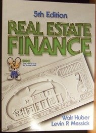 Imagen de archivo de Real Estate Finance a la venta por Better World Books: West