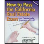 Imagen de archivo de How To Pass the California Real Estate Examination a la venta por Books Unplugged