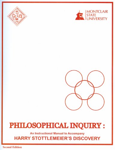 9780916834371: Philosophical Inquiry: Instructional Manual to Accompany Harry Stottlemeier's Discovery