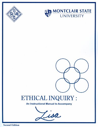 Ethical Inquiry: Instructional Manual to Accompany Lisa (9780916834388) by Matthew Lipman