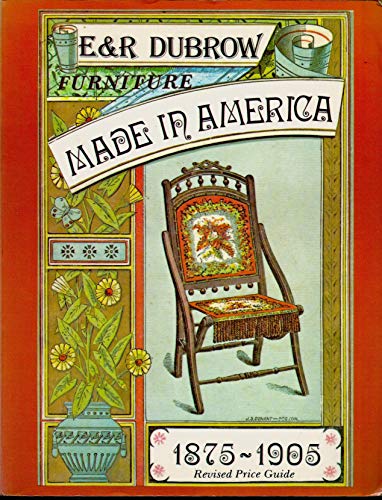 Beispielbild fr Furniture Made in America, 1875-1905 zum Verkauf von Books From California