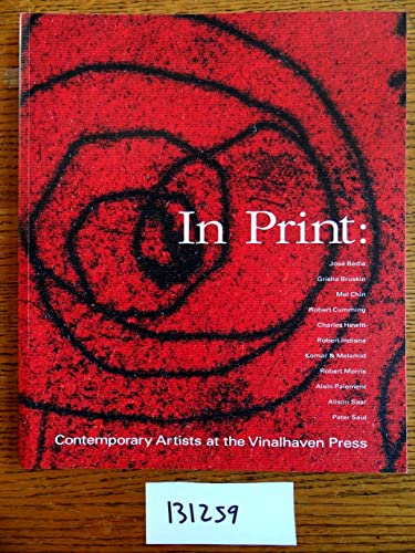 Imagen de archivo de In Print: Contemporary Artists at the Vinalhaven Press a la venta por Yes Books