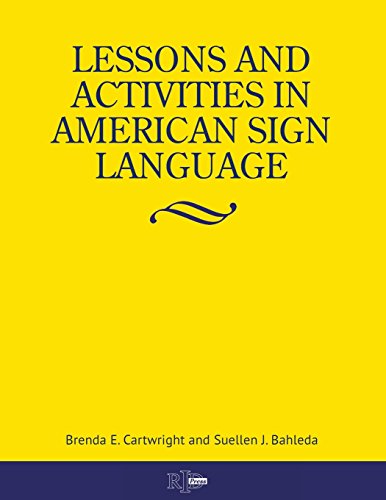 Stock image for Lessons and Activities in American Sign Language for sale by GF Books, Inc.
