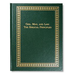 9780916888176: god--man--and-law--the-biblical-principles