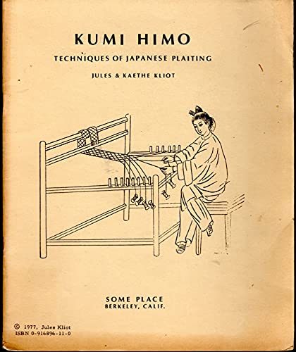 Imagen de archivo de Kumi Himo: Techniques of Japanese Plaiting a la venta por Anybook.com