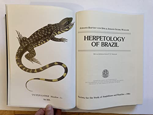 Beispielbild fr Herpetology of Brazil zum Verkauf von A Squared Books (Don Dewhirst)