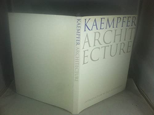 Beispielbild fr Kaempfer Architecture zum Verkauf von Last Exit Books