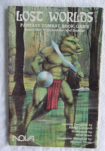 9780917037368: Lizard Man with Scimitar and Buckler (Lost Worlds Fantasy Combat Book Game)