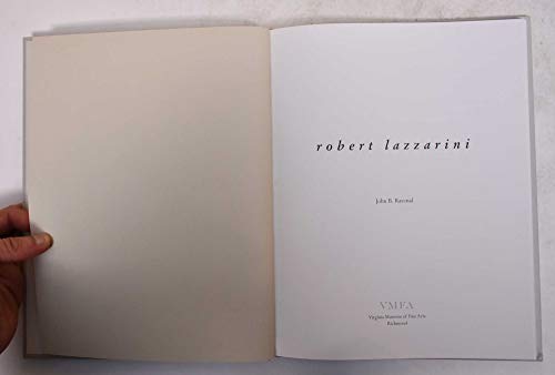 Imagen de archivo de Robert Lazzarini a la venta por Argosy Book Store, ABAA, ILAB