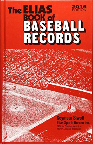 Stock image for The Elias Book of Baseball Records 2016 Edition for sale by Better World Books: West