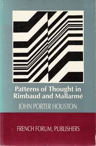 Stock image for Patterns of Thought in Rimbaud and Mallarme for sale by Better World Books