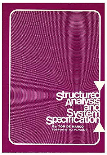 Imagen de archivo de Structured Analysis And System Specification a la venta por Orion Tech