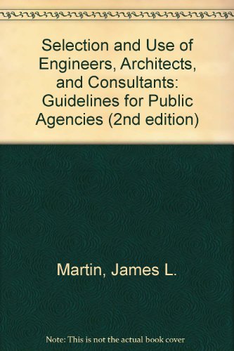 Imagen de archivo de APWA Red Book on Qualifications-Based Selection: Guidelines for Public Agencies a la venta por dsmbooks