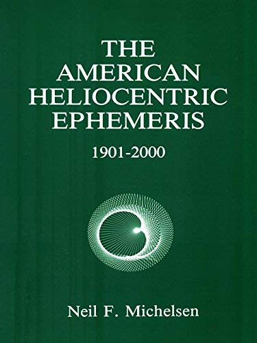 Beispielbild fr American Heliocentric Aphemeris for 1901-2000 zum Verkauf von medimops