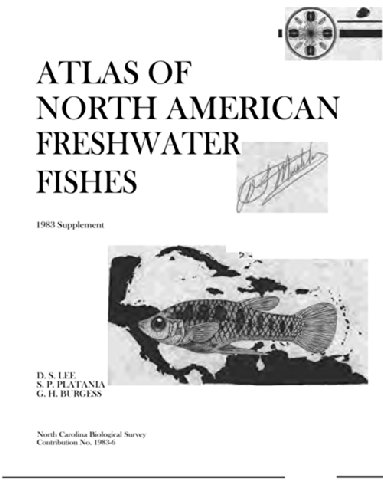 9780917134067: Atlas of North American Freshwater Fishes: 1983 Supplement (Occasional Papers of the North Carolina Biological Survey ; 1983-6)