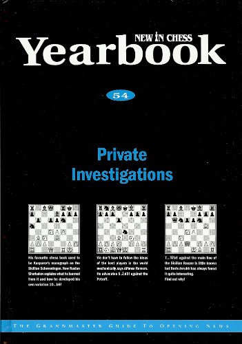 Imagen de archivo de New in Chess Yearbook vol. 54. Private Investigations a la venta por Half Price Books Inc.