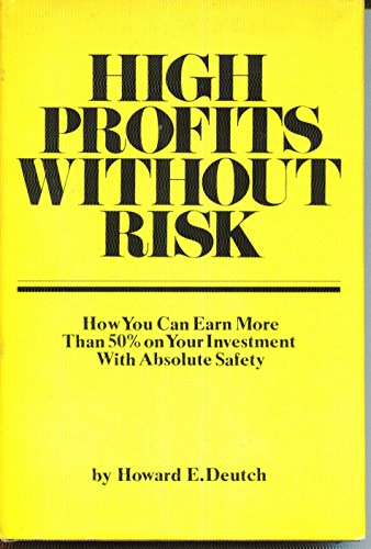 Imagen de archivo de High Profits Without Risk a la venta por Defunct Books