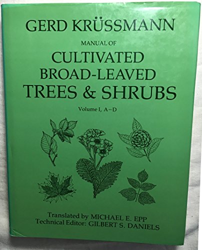 9780917304781: Manual of Cultivated Broad-Leaved Trees and Shrubs (1)