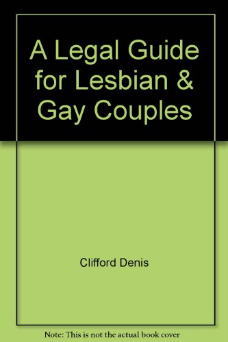 9780917316821: A Legal Guide for Lesbian & Gay Couples [Taschenbuch] by