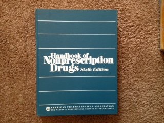 Beispielbild fr Handbook of Nonprescription Drugs. zum Verkauf von Wonder Book