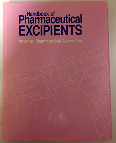 9780917330568: Handbook of pharmaceutical excipients