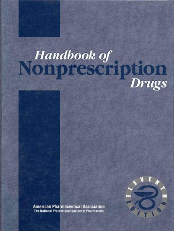 Beispielbild fr Handbook of Nonprescription Drugs zum Verkauf von Better World Books